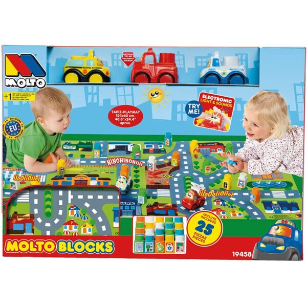 MOLTO BLOCK COCHES +TAPIZ