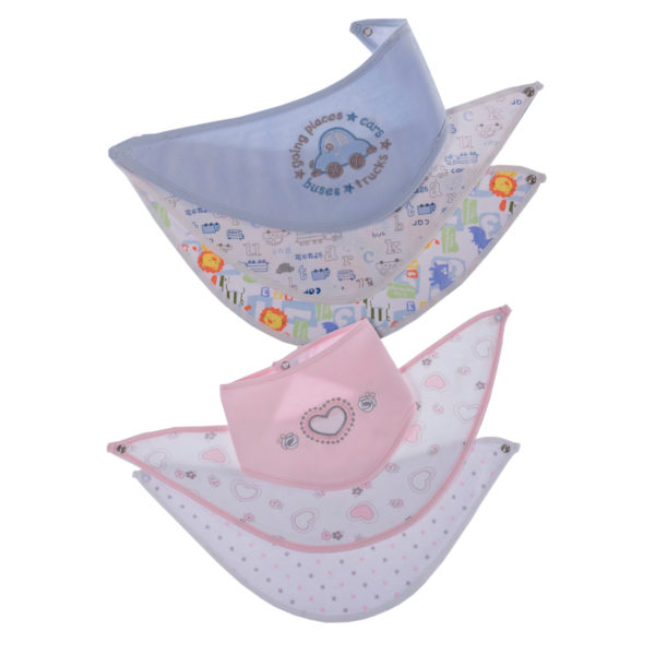 Bandanas colores discretos bebé