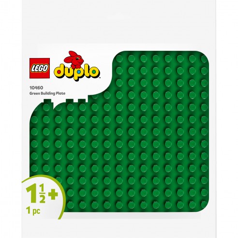 BASE DE CONSTRUCCIÓN VERDE LEGO DUPLO. LEGO.