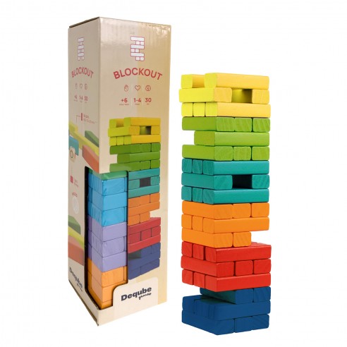 BLOCKOUT MADERAS DE COLORES.