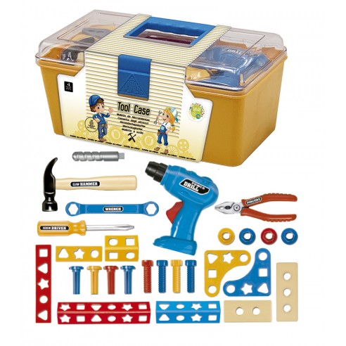 CAJA MALETÍN DE HERRAMIENTAS CON 28 PZS