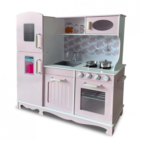 Cocina de madera de 3 módulos
