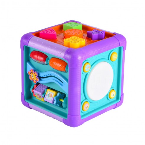 CUBO ACTIVITY MUSICAL SENSORIAL.