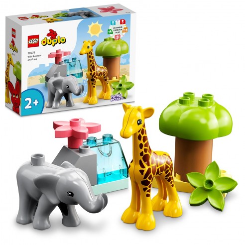 FAUNA SALVAJE DE ÁFRICA. LEGO