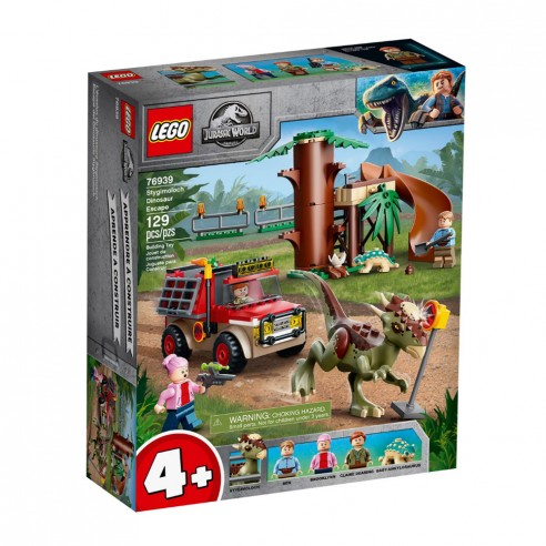 Lego jurassic. Huida dinosaurios Stygimoloch