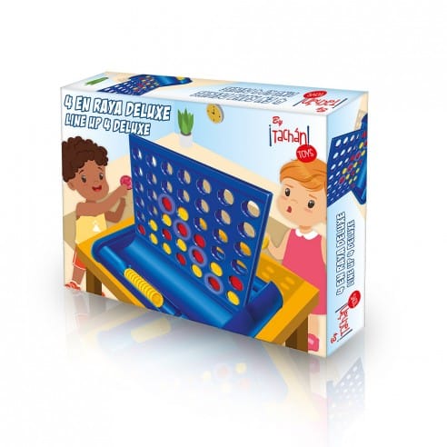 JUEGO DE 4 EN RAYA DELUXE. TACHAN.