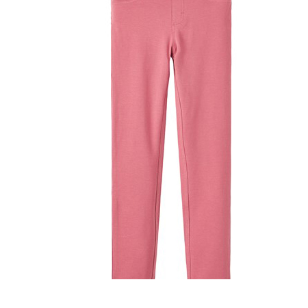 Leggings rosa con estilo elegante