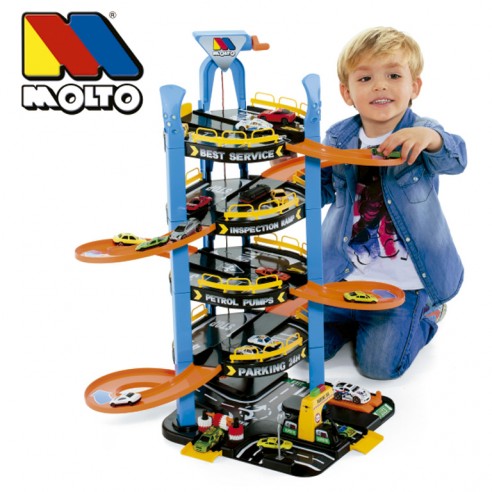 Parking de juguete Molto 5 plantas