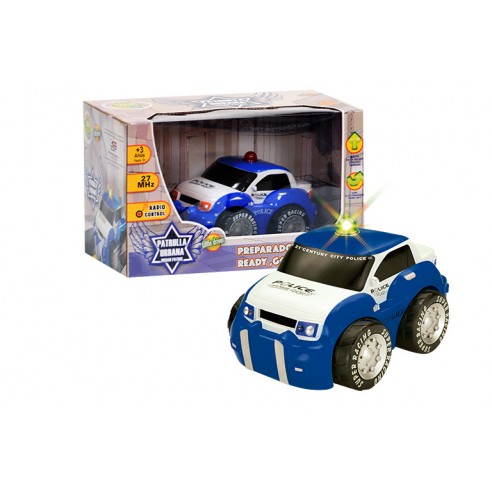 Patrulla urbana azul radio control