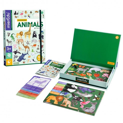 PUZZLE MAGNÉTICO ANIMALES. MIEREDU.