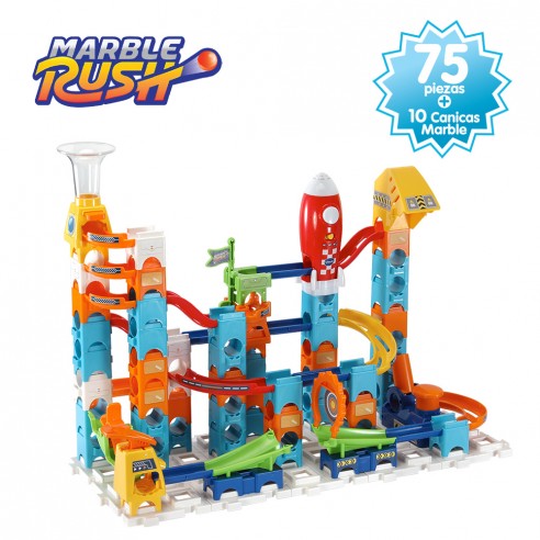 Circuito de canicas Rocket Set M Marbel Rush