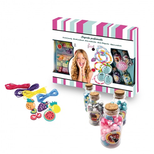 SET DE 2 EN 1 PARA HACER JOYERÍA PERFUMADA. TACHAN.